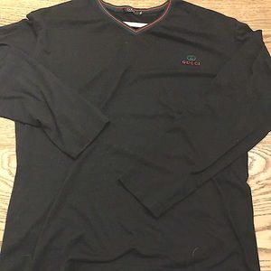 Gucci long sleeve v neck